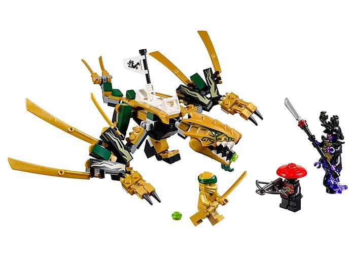 LEGO Ninjago Dragonul de aur 70666, 7 ani+