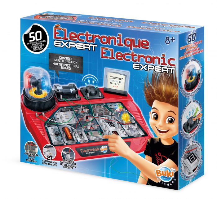 Expert in electronica Buki, 8 ani+
