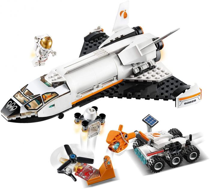 LEGO City Naveta de cercetare a planetei Marte 60226, 5 ani+