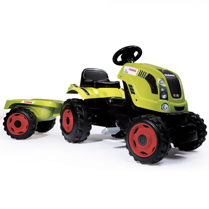 7600710114 tractor class verde remorca smoby