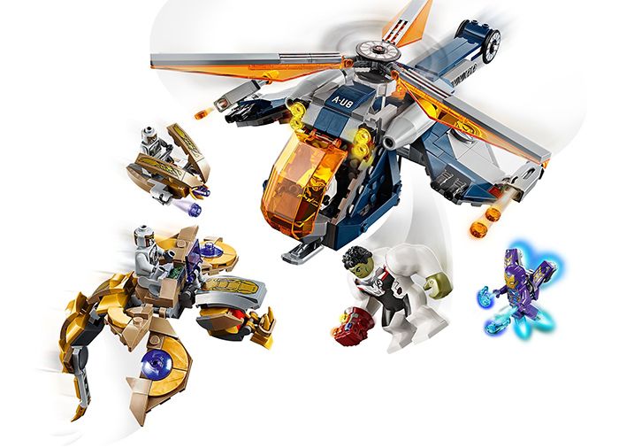 LEGO Super Heroes  Atacul lui Hulk cu elicopterul 76144, 8 ani+