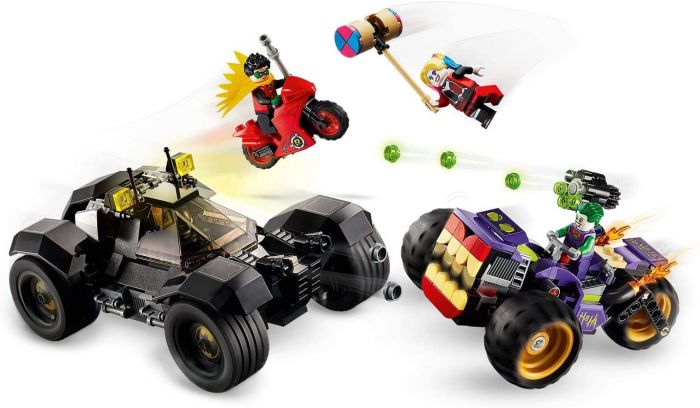 LEGO Super Heroes Urmarirea lui Joker cu mototriciclul 76159, 7 ani+