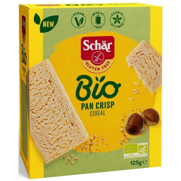 Paine crocanta ECO Pan Crisp Schar,  fara gluten, 125g