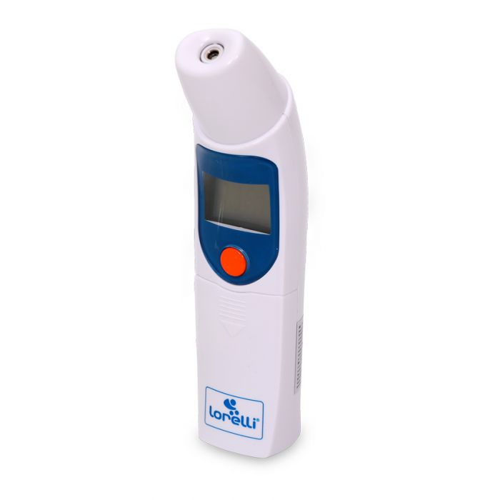 Termometru cu senzor infrarosu Blue & White Lorelli, pentru ureche si frunte