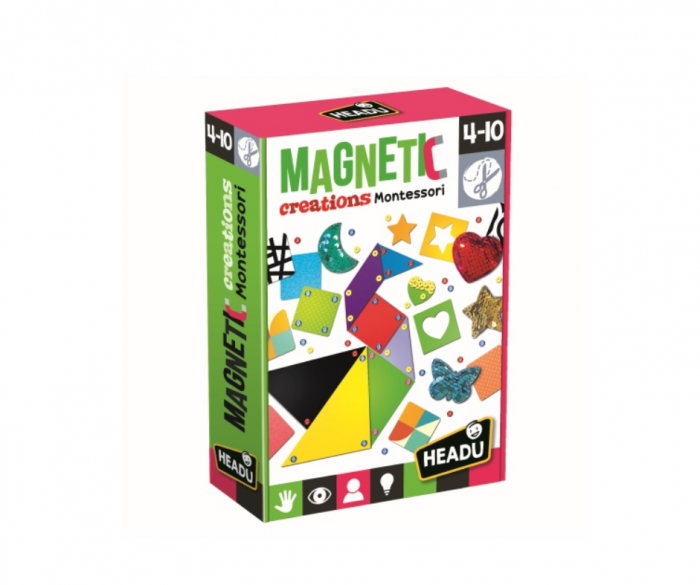 Montessori creatii Magnetice Headu, 4 ani+