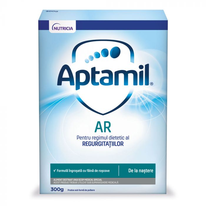 Lapte praf Nutricia Aptamil AR, 300 g, anti-regurgitare, 0 luni+