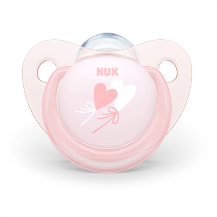 Suzeta Nuk Baby Rose M1 Baloane, silicon, 0-6 luni