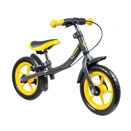Bicicleta fara pedale Dan Plus Yellow Lionelo, 2 ani+, Galben
