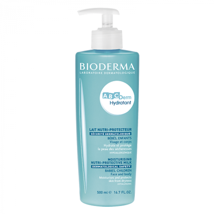 Lapte hidratant ABCDerm Bioderma, 500 ml