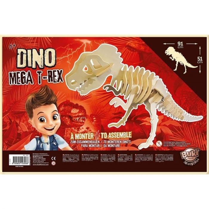 Dino T-Rex Gigant Buki, 6 ani+