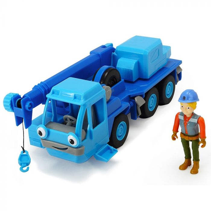 Camion Bob Constructorul Action Team Lofty Dickie Toys, cu 1 figurina Wendy, 3 ani+