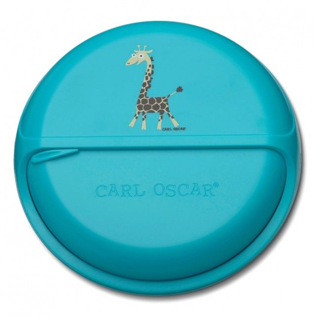 Caserola rotativa Snackdisc Carl Oscar, compartimentata, Bleu