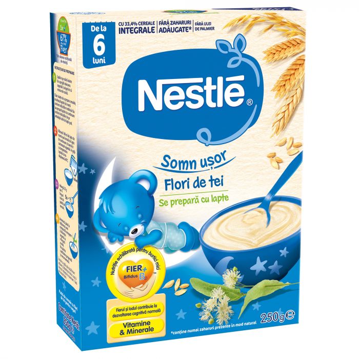 Cereale Nestle Somn Usor Flori de Tei, 250g