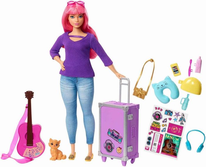 Papusa Barbie travel Daisy, 3 ani+
