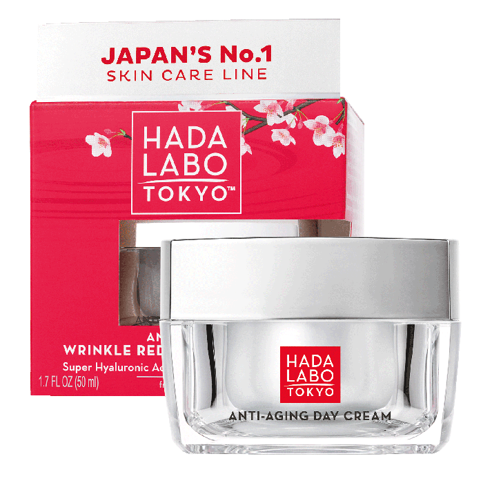Crema de zi anti-imbatranire Wrinkle Reducer Hada Labo Tokyo