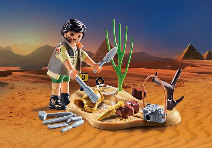 Figurina arheolog, Playmobil, 4 ani+