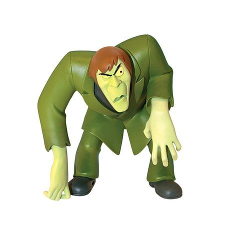 Figurina Creeper Scooby Doo, 13 cm, 3 ani+, Verde
