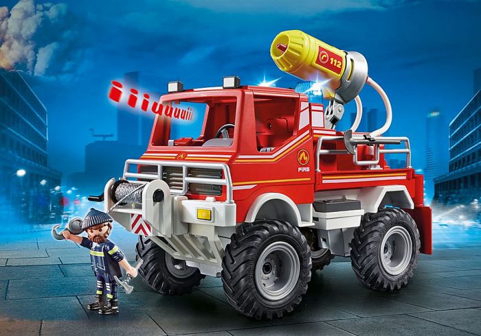 Camion de pompieri Playmobil, 4 ani+