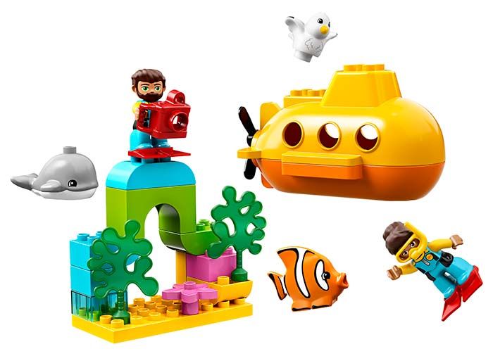 LEGO DUPLO Aventura cu submarinul 10910