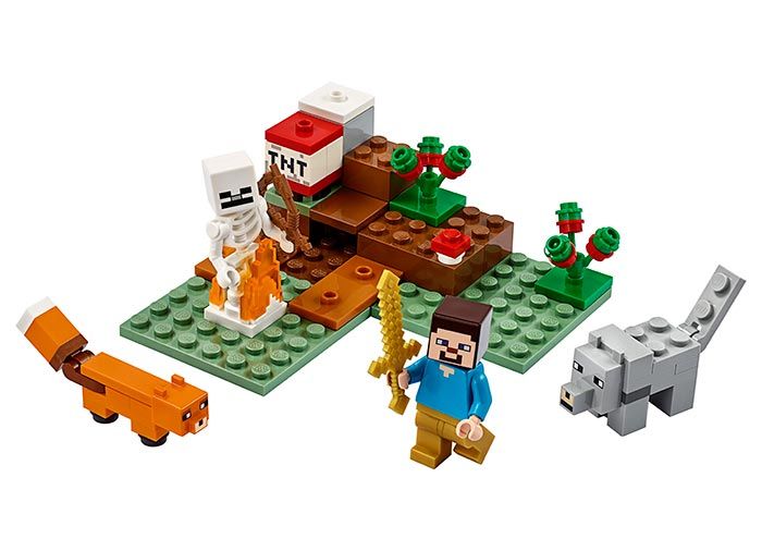 LEGO Minecraft Aventura din Taiga 21162