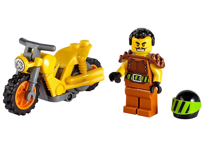 LEGO City Motocicleta de cascadorii cu impact