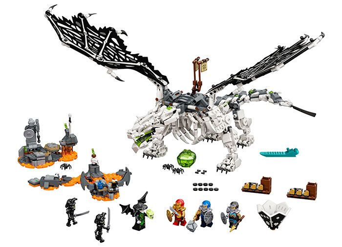 LEGO Ninjago  Dragonul Vrajitorului Craniu 71721
