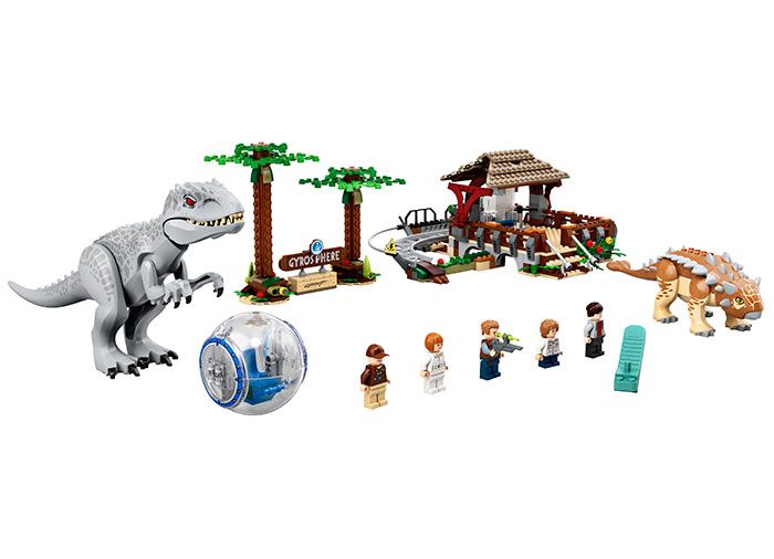 LEGO Jurassic World Indominus Rex contra Ankylosaurusâ€‹ 75941