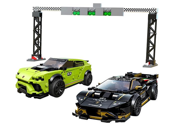 LEGO Speed Champions Lamborghini Urus ST-X & Lamborghini HuracÃ¡n Super Trofeo EVO 76899