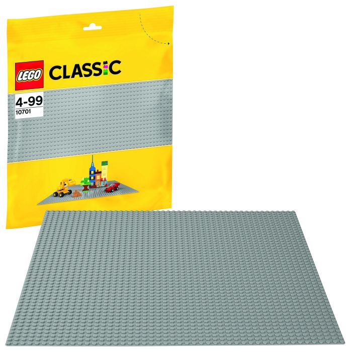 LEGO Classic Placa 10701, 4 ani+, Gri