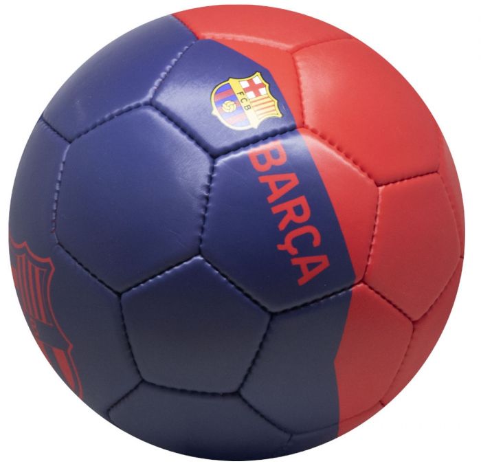 Minge de fotbal FC Barcelona Logo 2-TONE, marimea 5