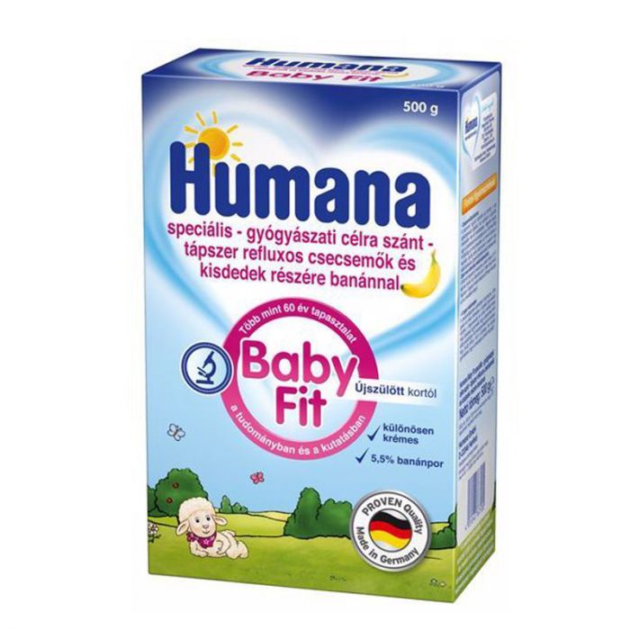 Lapte praf Humana Baby Fit, Antiregurgitare 500g
