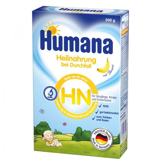 Lapte praf Humana HN, 300 g, 1 luni+