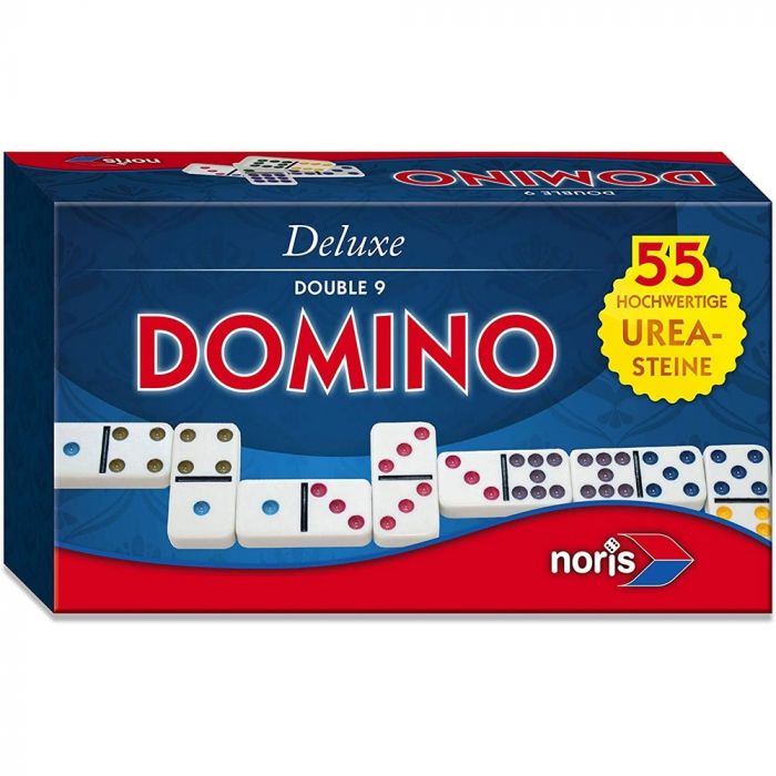 Joc Deluxe Double 9 Domino Noris, 6 ani+