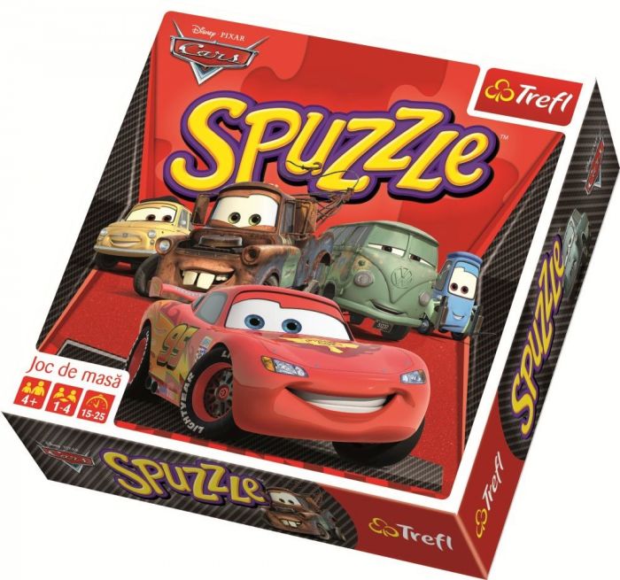 Joc puzzle Cars Trefl, 4 ani +