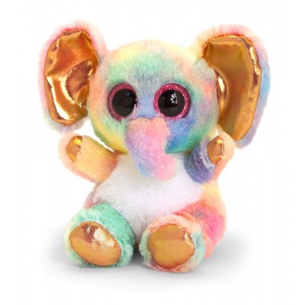 Plus Animotsu, Elefantul Auriu Keel Toys, 15 cm, 3 ani+