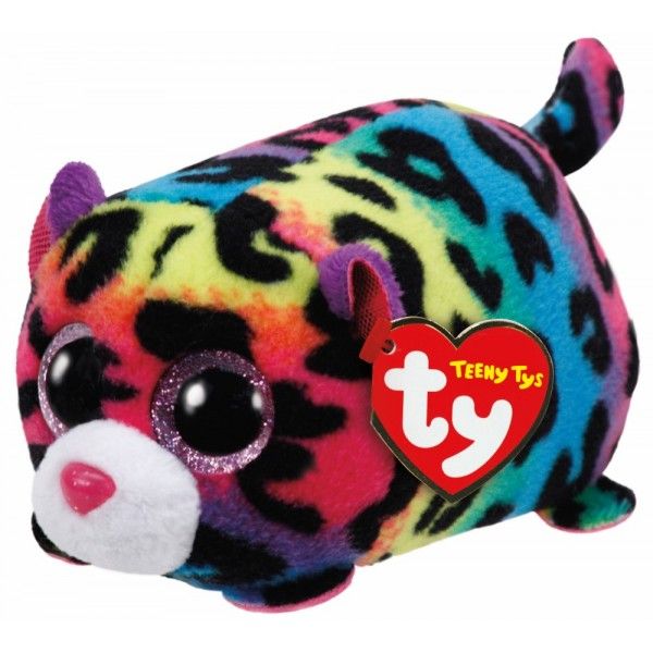 Plus Teeny Tys, Leopardul Jelly TY, 10 cm, 3 ani+