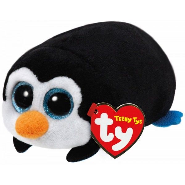 Plus Teeny Tys, Pinguinul Pocket TY, 10 cm, 3 ani+