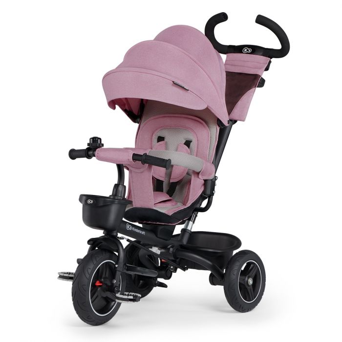 Tricicleta Kinderkraft Spinstep Pink, 9 luni+