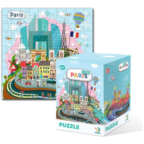 Puzzle Paris Dodo, 120 piese, 6 ani+
