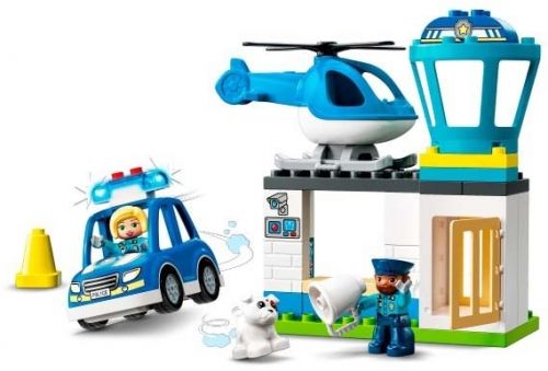 LEGO DUPLO Sectie de politie si elicopter