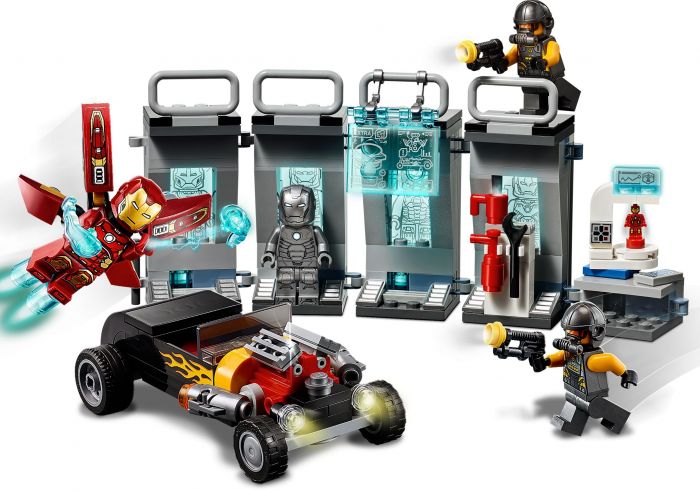 LEGO Super Heroes Arsenalul lui Iron Man 76167, 7 ani+