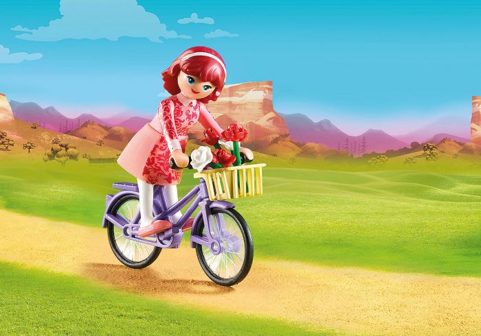 Maricela si bicicleta, Playmobil, 4 ani+