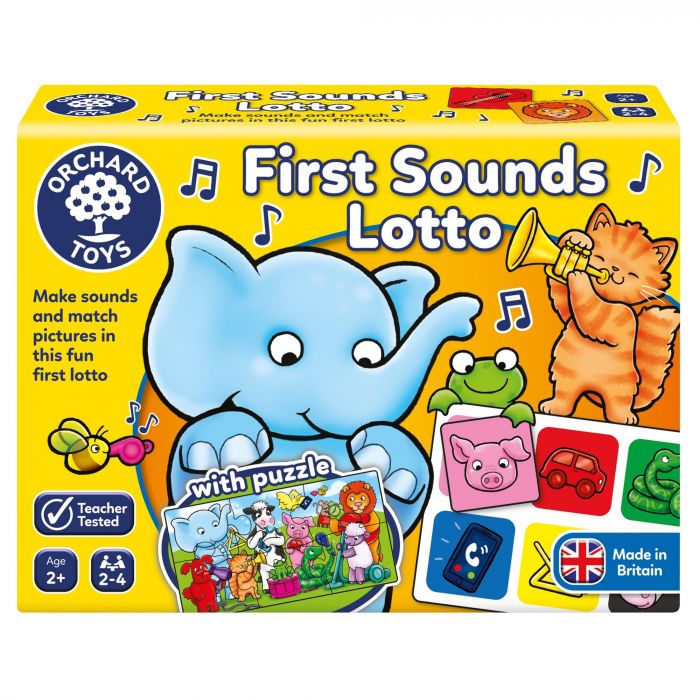 Joc educativ loto First Sounds Lotto Orchard, 24 luni+