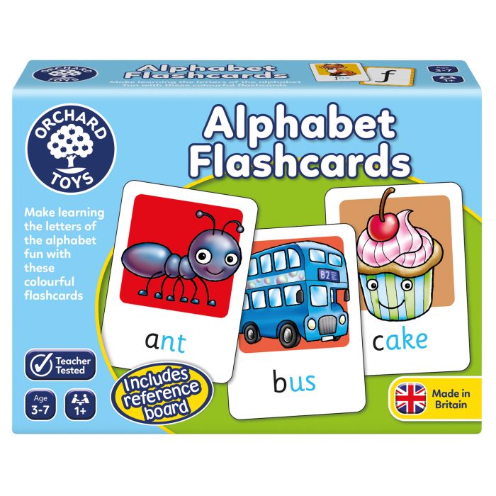 Joc educativ Alphabet Flashcards Orchard, in limba engleza, 36 luni+