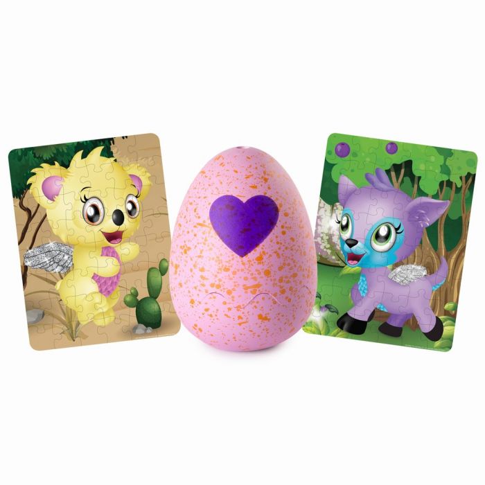 Ou cu puzzle Hatchimals Spin Master, 46 piese, 5 ani+