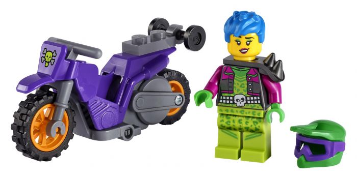 LEGO City Motocicleta de cascadorii Wheelie