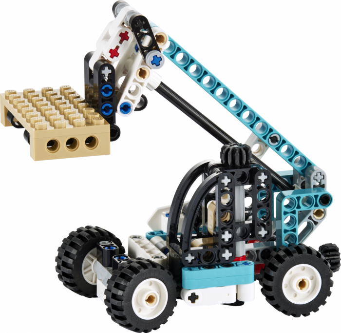 LEGO Technic Stivuitor Telescopic, 7 ani+
