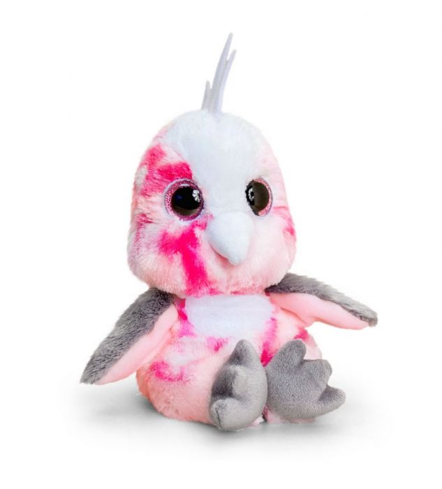 Plus Animotsu Papagal Roz Keel Toys, 15 cm