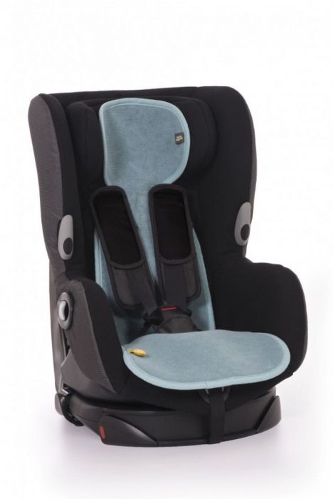 Protectie antitranspiratie scaun auto Aeromoov Mint, bumbac organic, gr 1, Verde