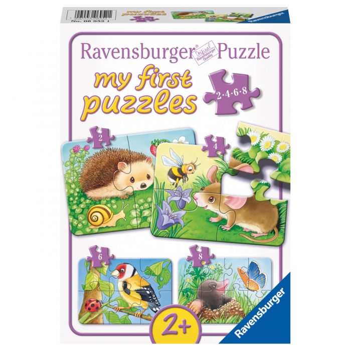 puzzle ravensburger copii animale din padure